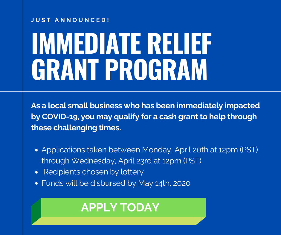 Yamhill County's Immediate Relief Grant Program Chehalem Valley Chamber of Commerce